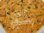 Ogbono soup with okra