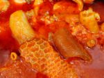 Assorted Buka stew with cow leg