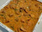 Ogbono soup with goatmeat