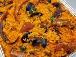 Native jollof/palm oil rice
