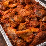 Mixed protein (beef shaki ponmo)