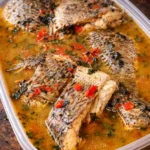 Tilapia fish peppersoup